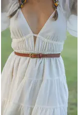 THIN LEATHER BELT 5035
