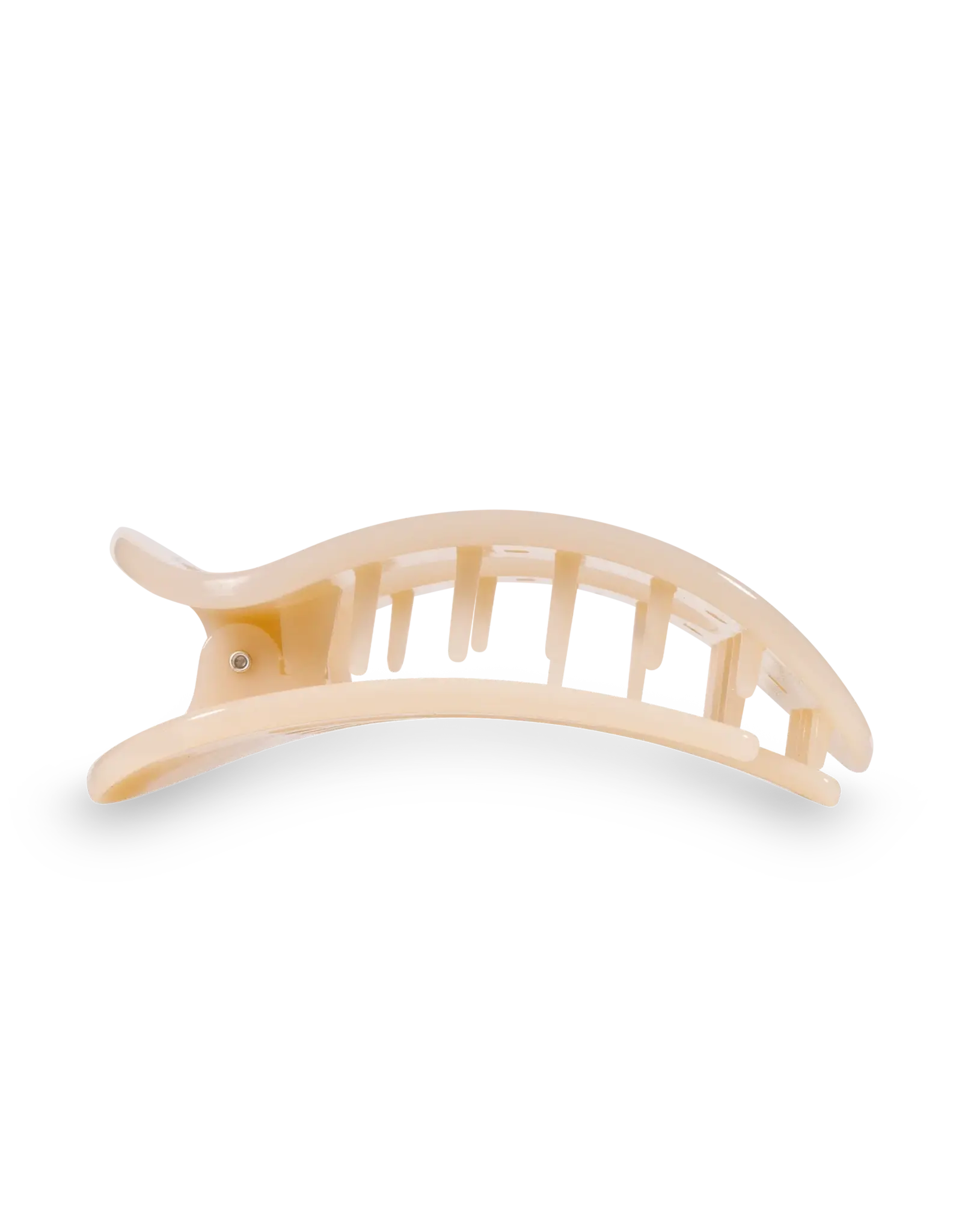 LARGE ALMOND BEIGE CLIP