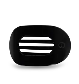 LARGE JET BLACK CLIP