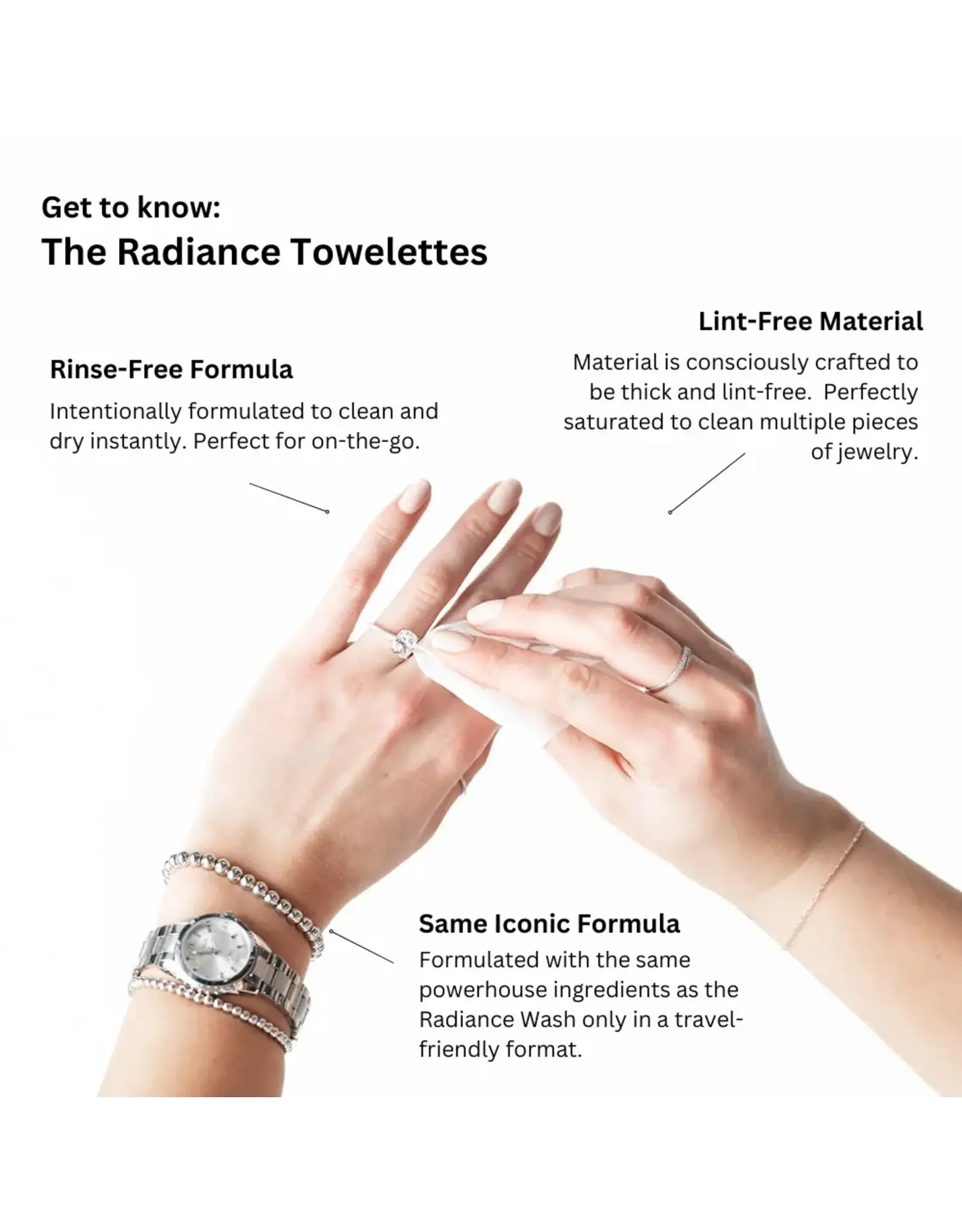 SHINERY SHINERY RADIANCE TOWELETTES
