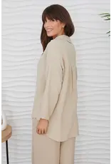 MILO MILANO TEXTURED BUTTON DOWN LSLV
