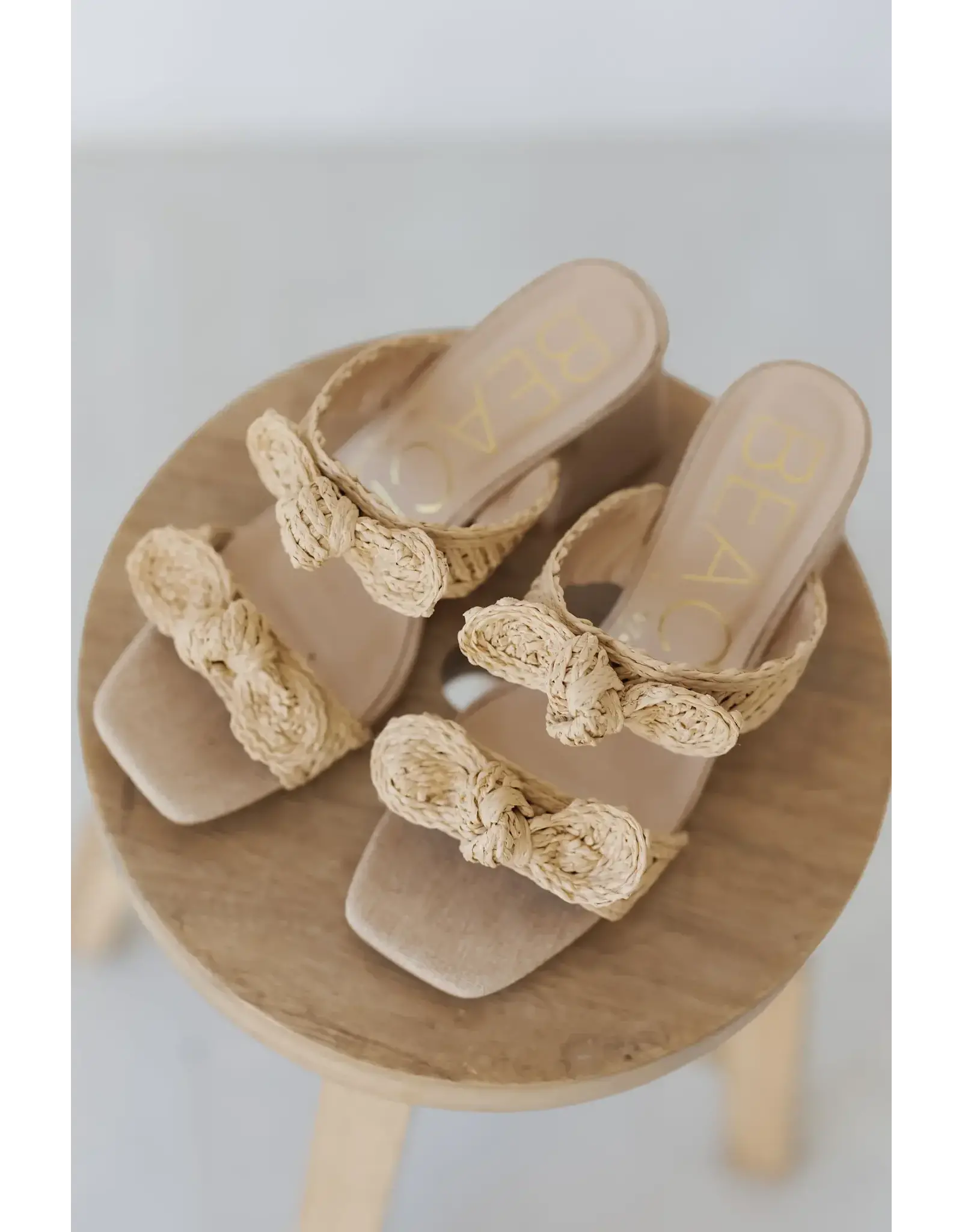 FOLLY WOVEN 2 STRAP SANDAL