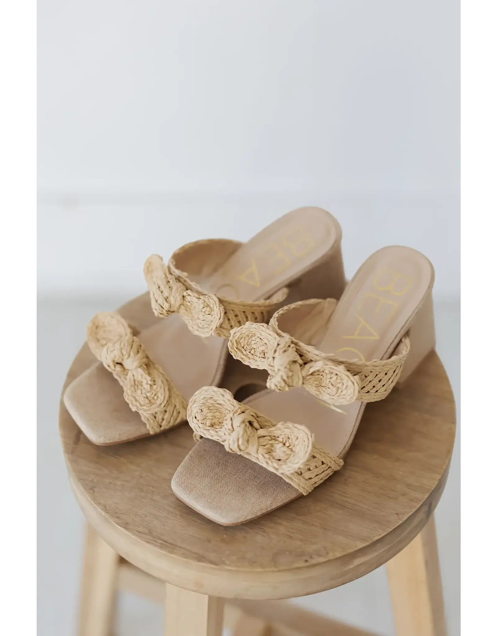 FOLLY WOVEN 2 STRAP SANDAL
