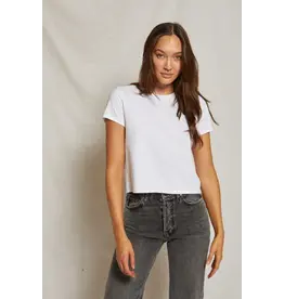 PERFECT WHITE TEE SPRING TEE ROUND NECK
