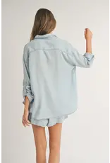 CHAMBRAY BUTTON DOWN SHIRT