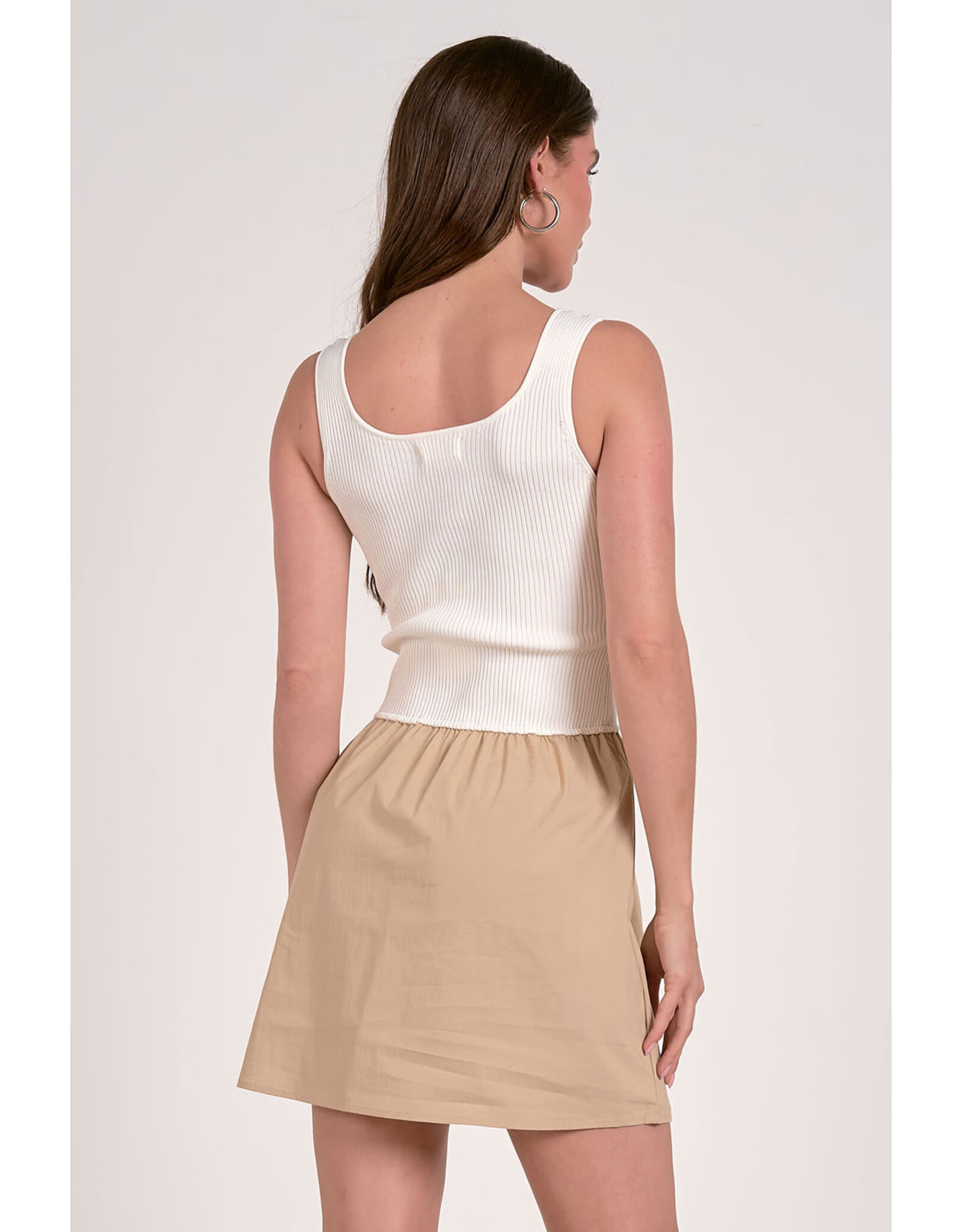 TANK COMBO MINI DRESS