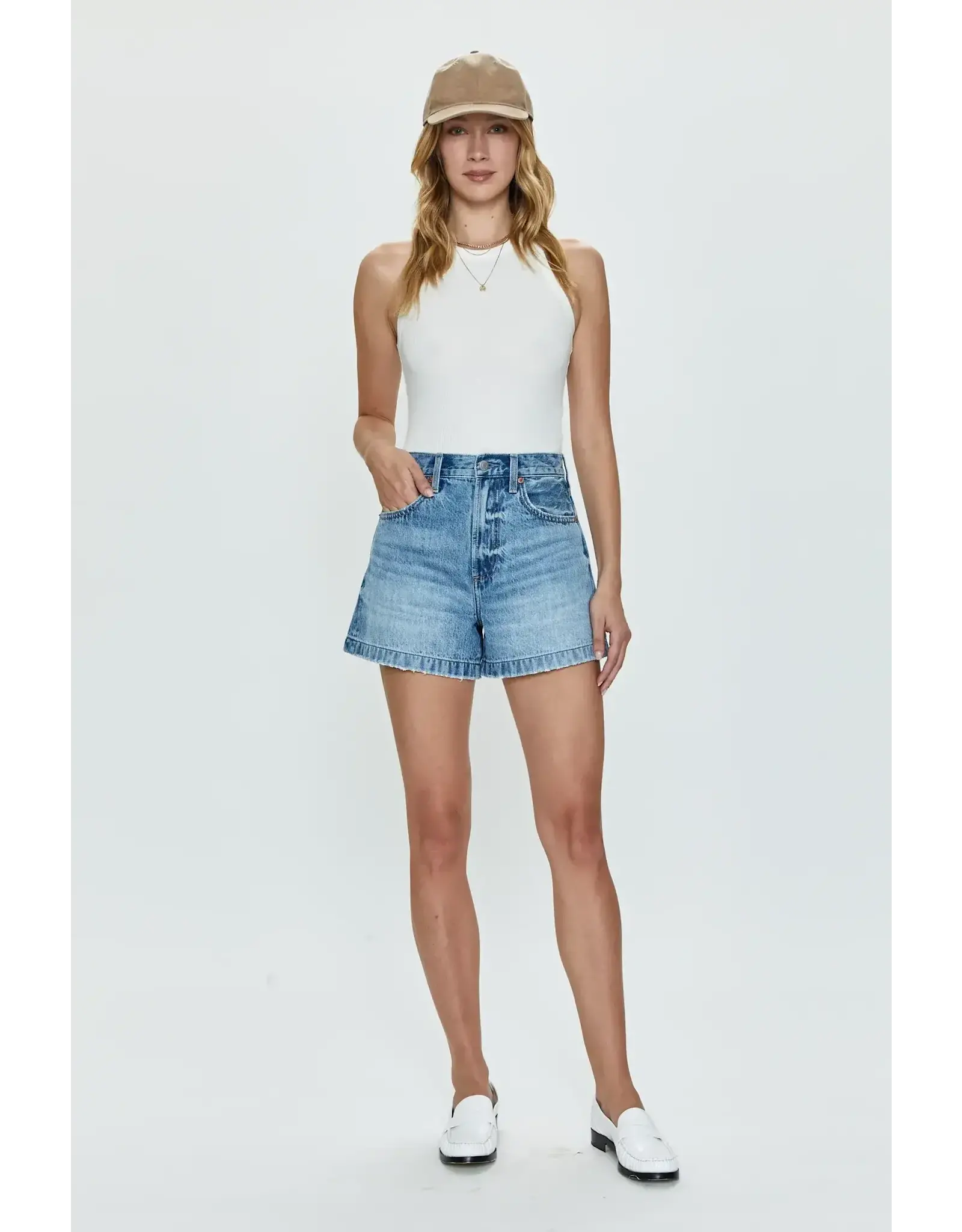 SAIGE HIGH RISE A-LINE SHORT