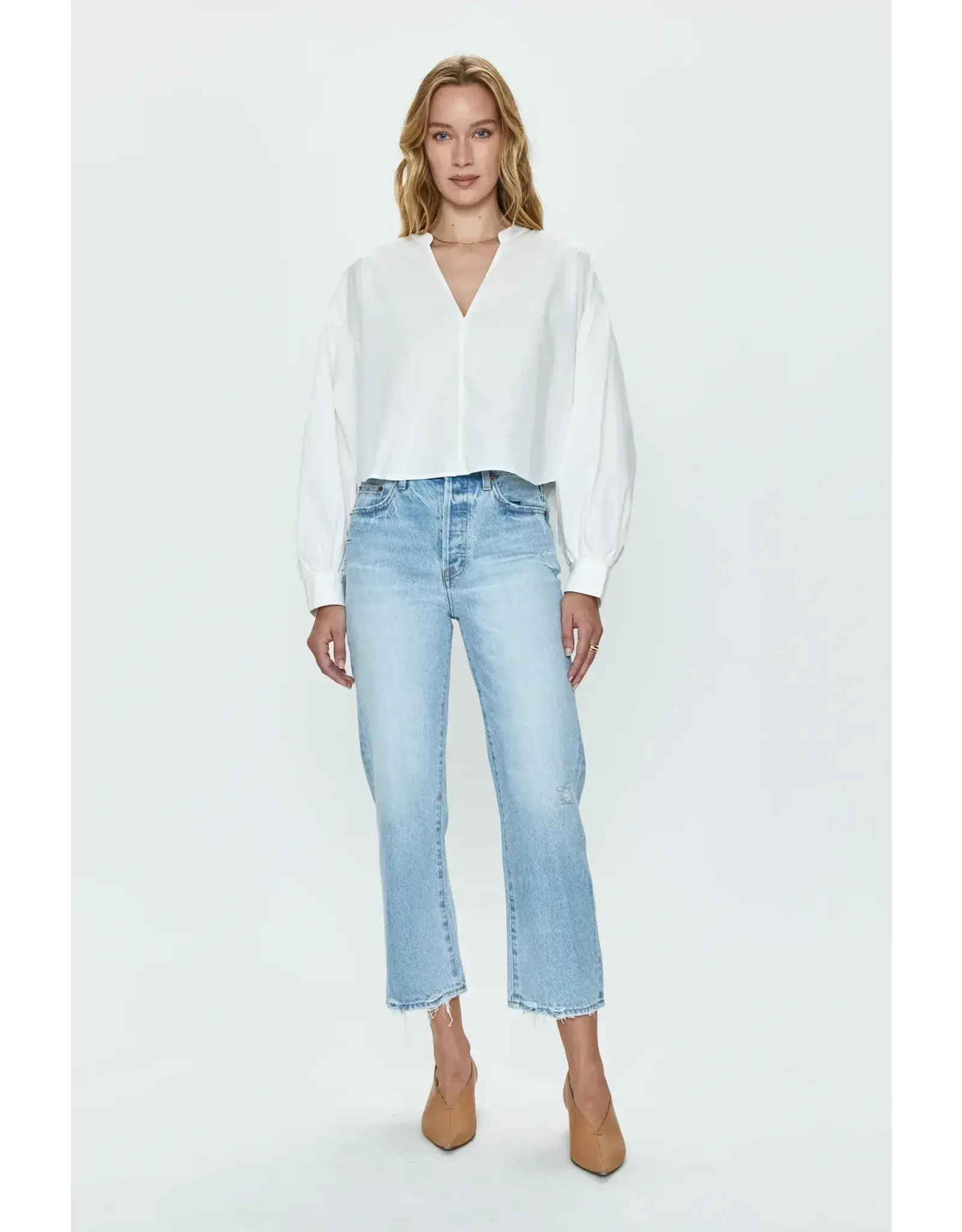 CASSIE CROP SUPER HIGH RISE STRAIGHT