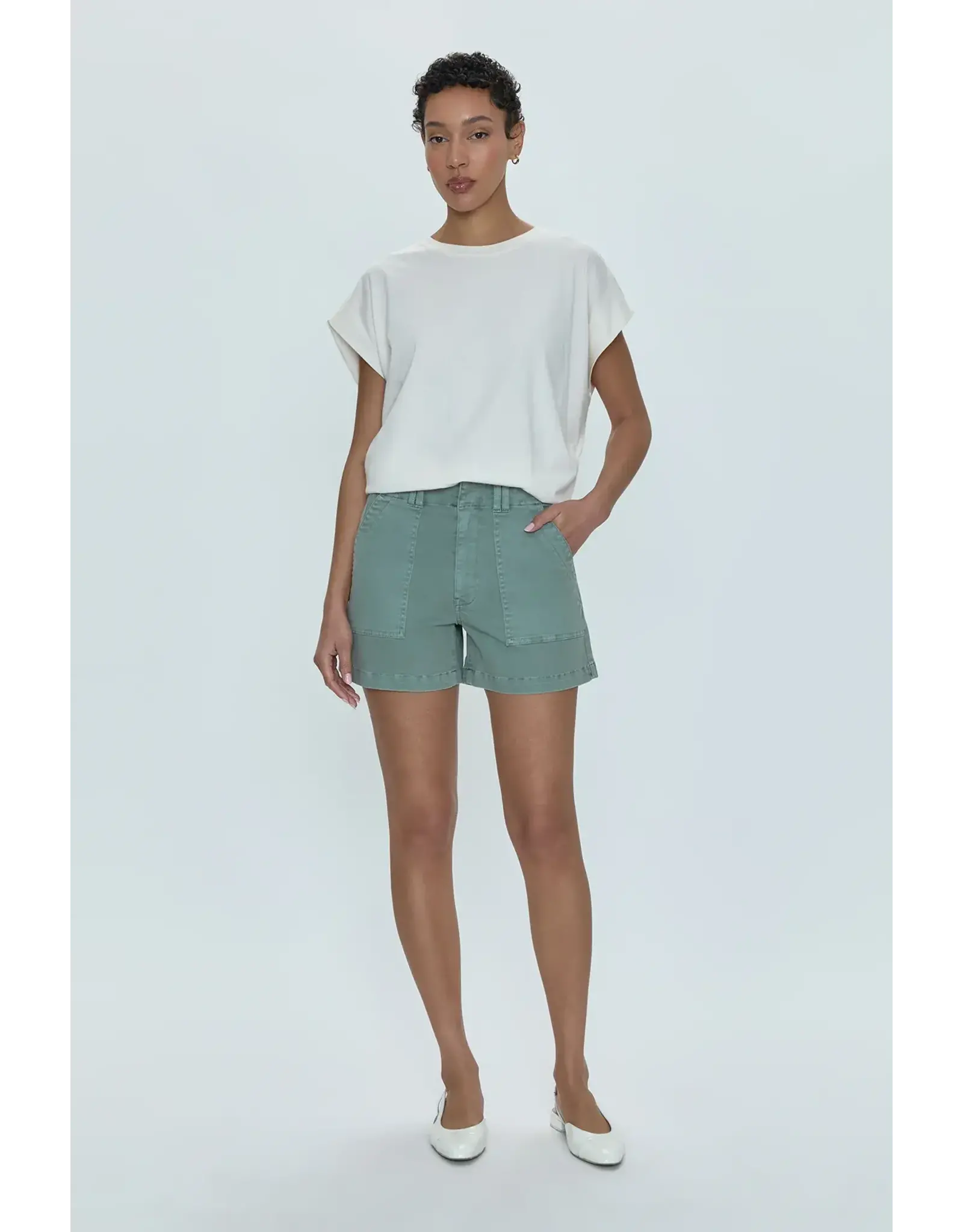 MARISSA HIGH RISE UTILITY SHORT