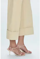 MAYA CUFFED HEM WIDE LEG PANTS