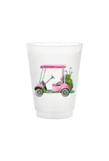 6 PACK OF FROSTED CUPS - GOLF CART
