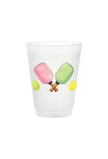 6 PACK OF FROSTED CUPS - PICKLEBALL