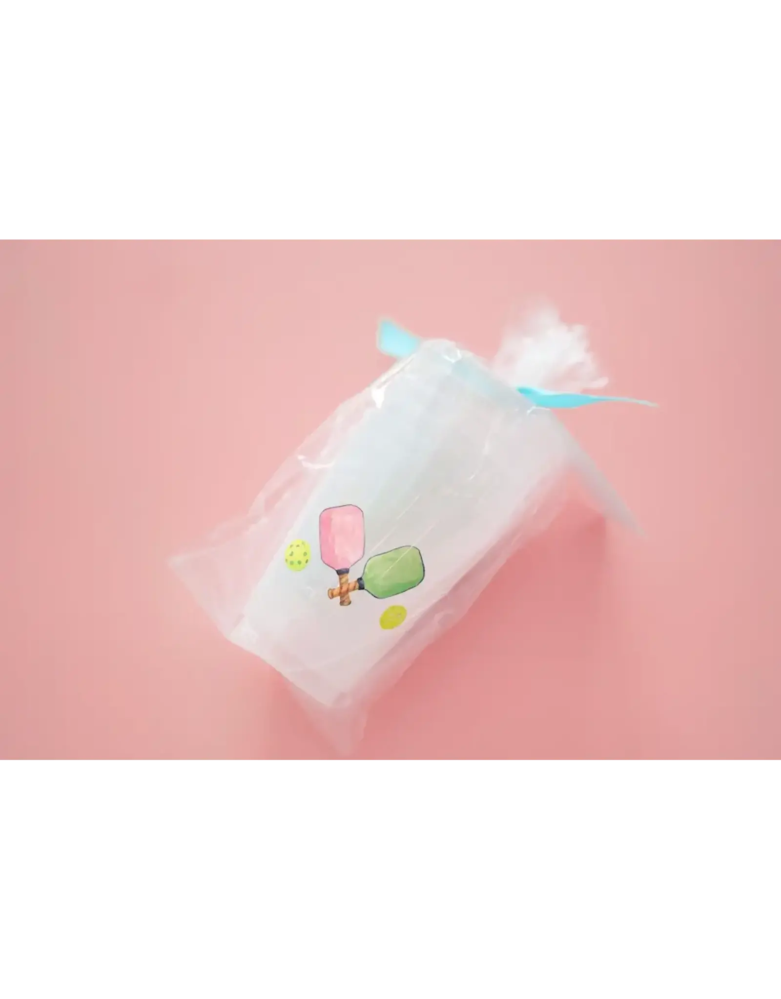 6 PACK OF FROSTED CUPS - PICKLEBALL