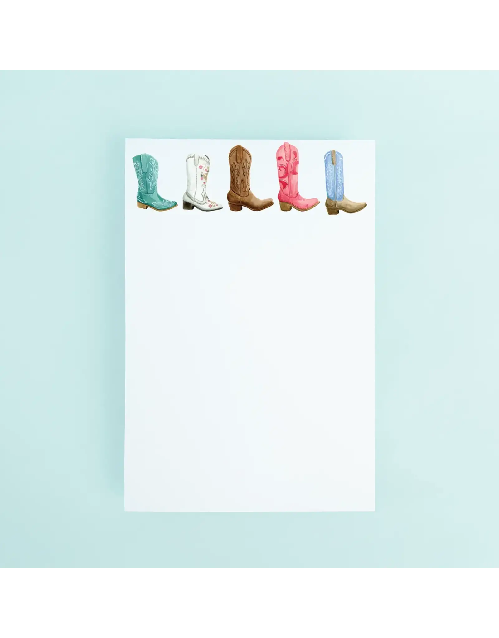 NOTEPAD - COWBOY BOOTS