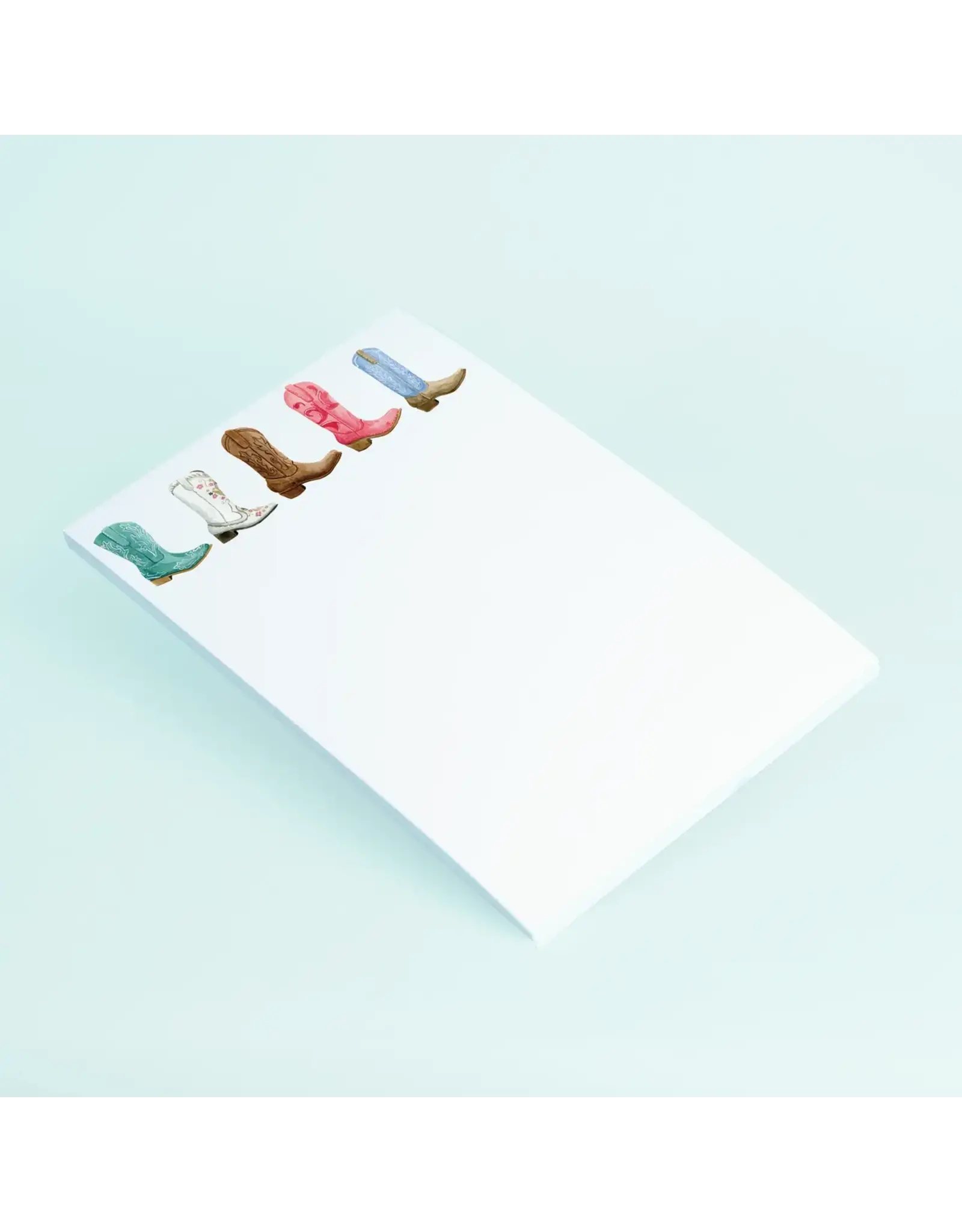 TAYLOR PALADINO NOTEPAD - COWBOY BOOTS