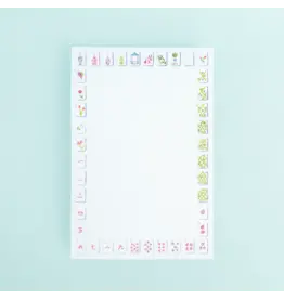 TAYLOR PALADINO NOTEPAD - MAHJONG