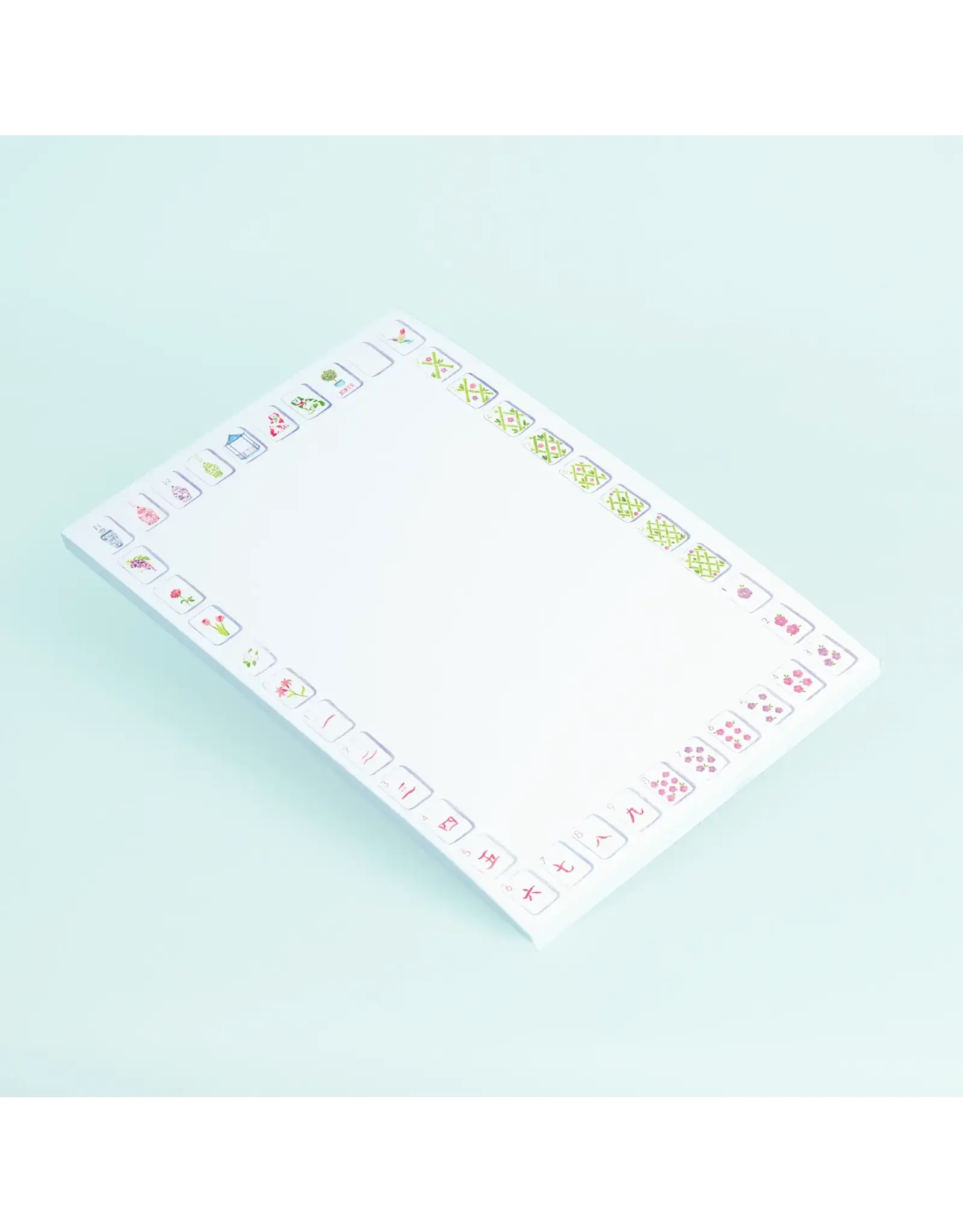 TAYLOR PALADINO NOTEPAD - MAHJONG