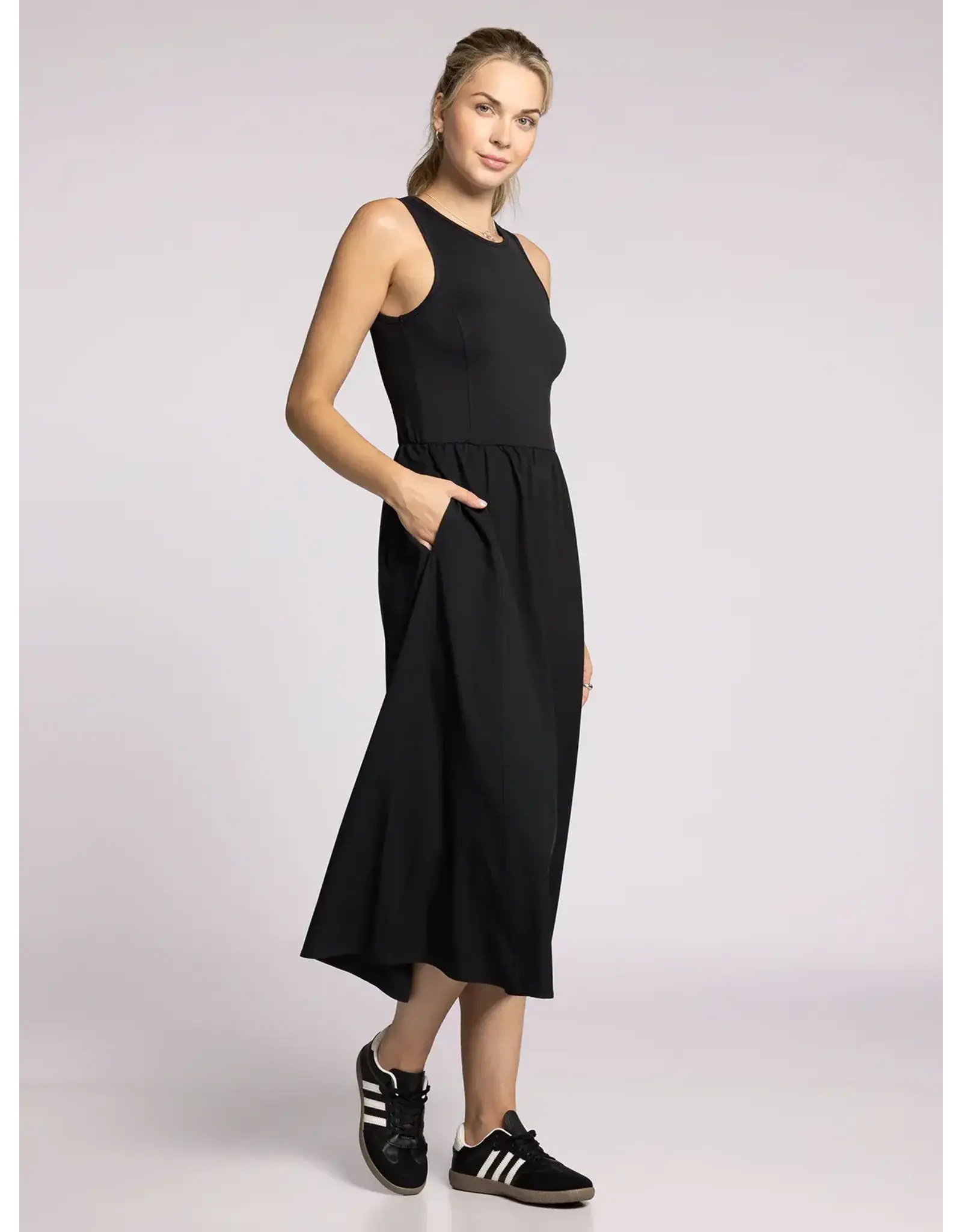 CONNIE AHTLEISURE MIDI DRESS