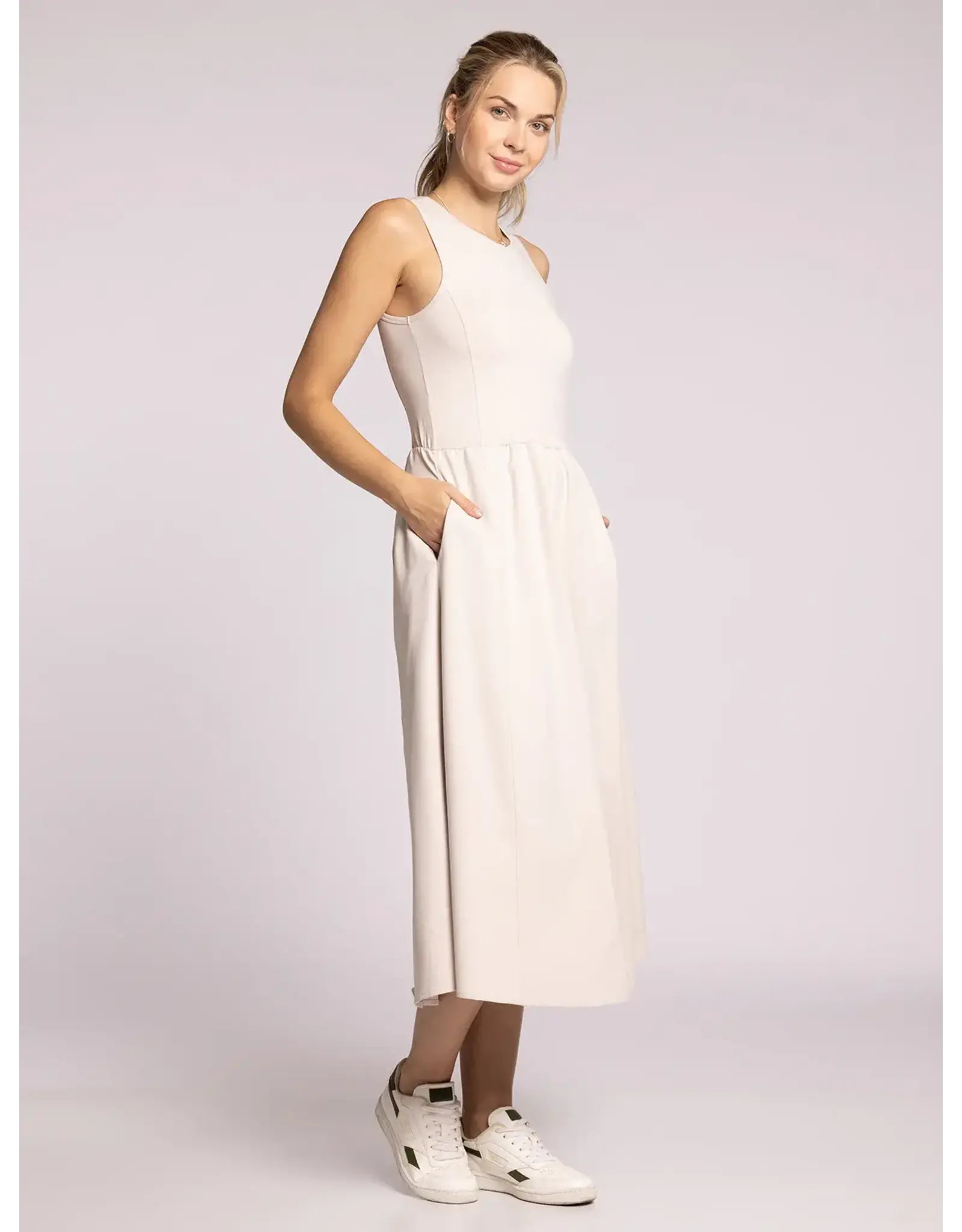 CONNIE AHTLEISURE MIDI DRESS