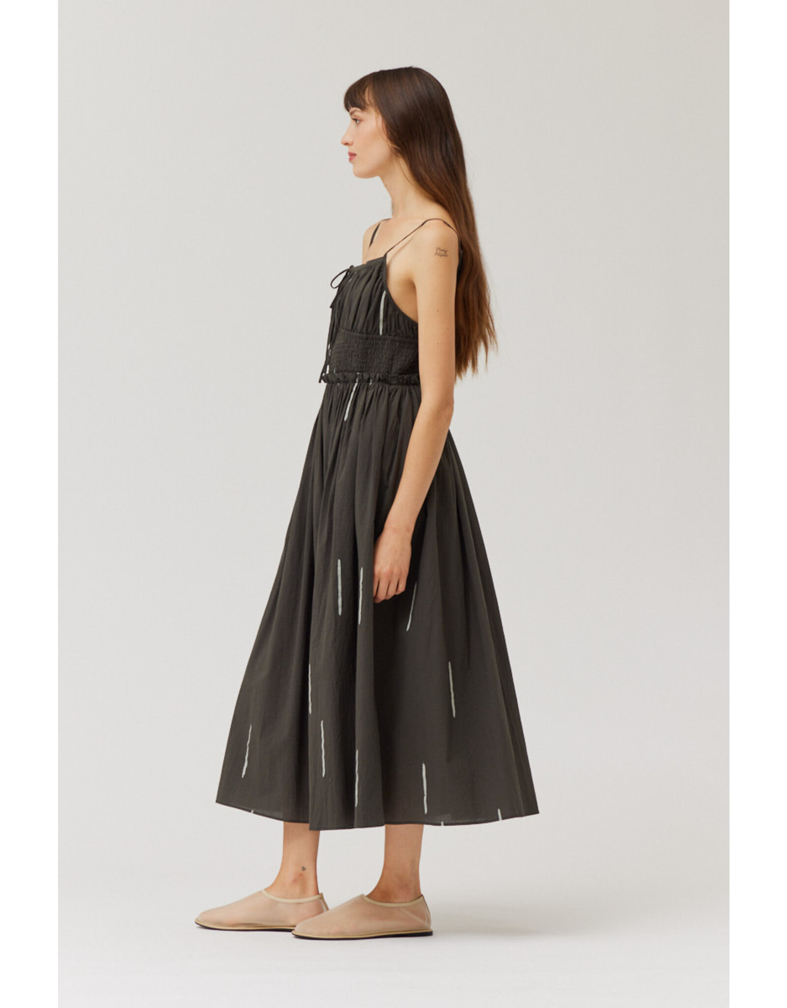 PRINTED SUMMER MIDI DRESS
