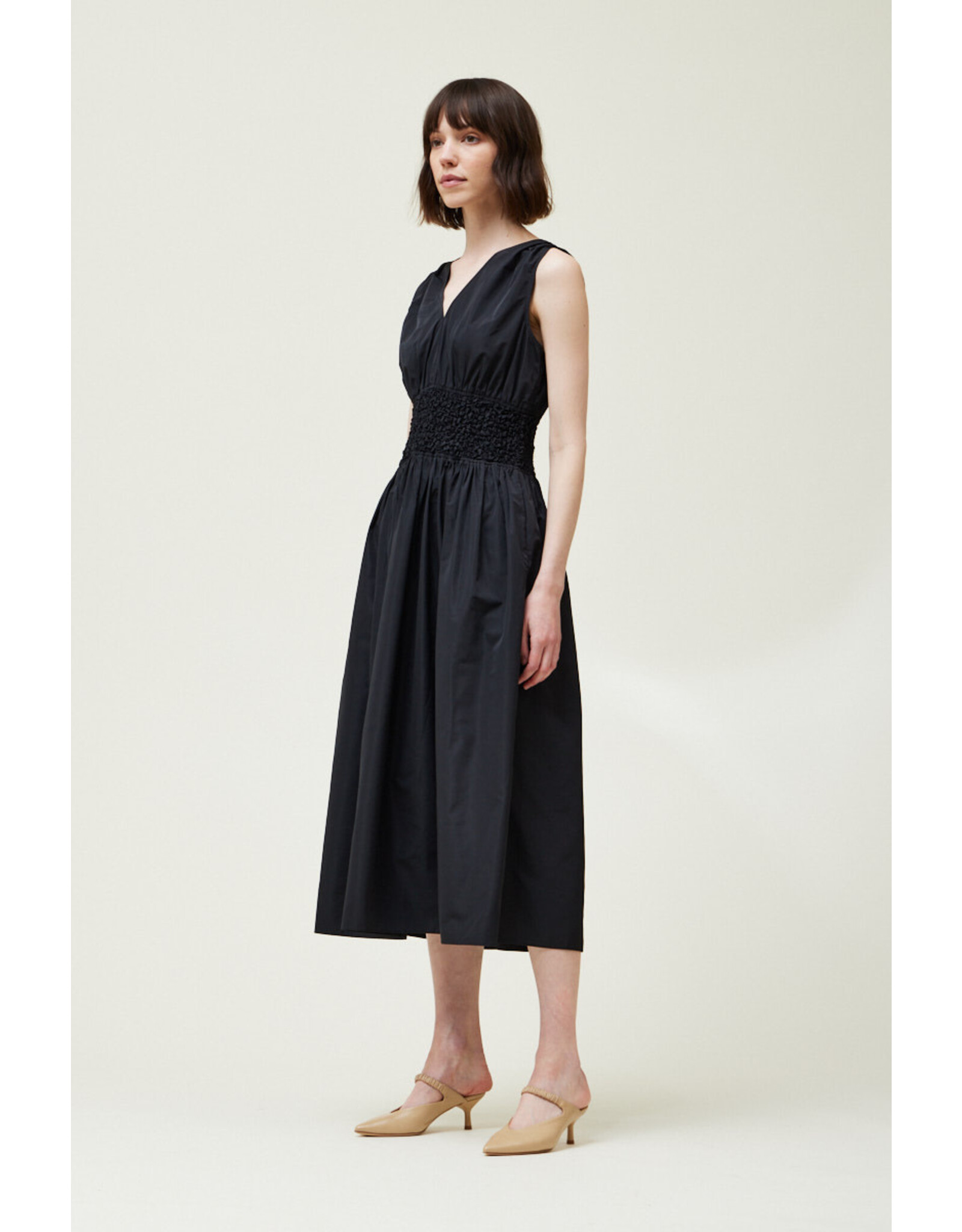 SMOCKED WAIST DRESS