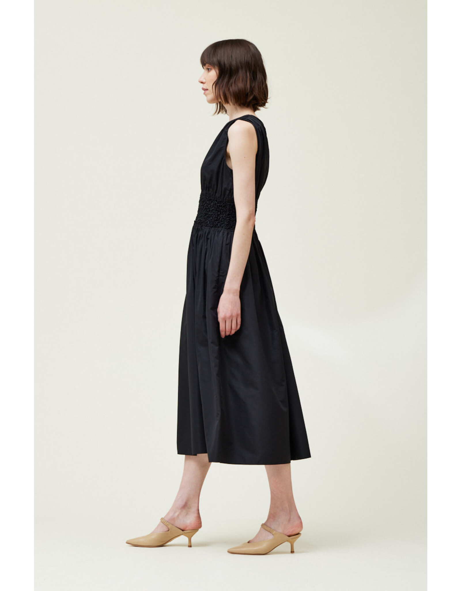 SMOCKED WAIST DRESS