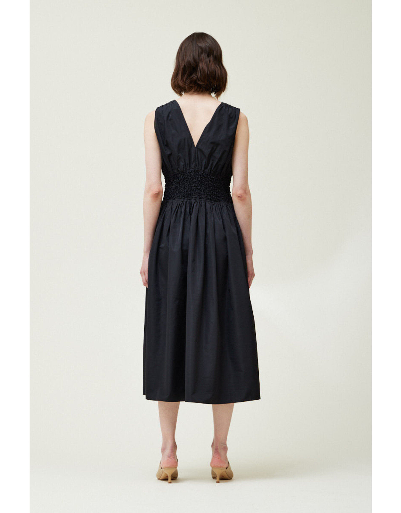 SMOCKED WAIST DRESS
