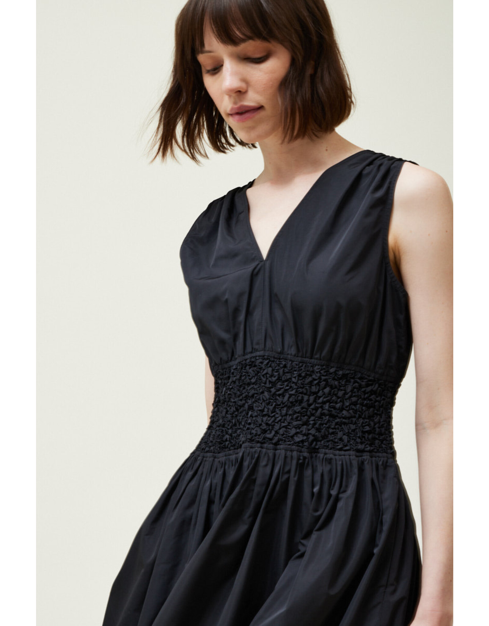 SMOCKED WAIST DRESS
