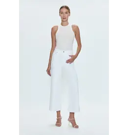 LANA CROP W/CUFF HIGH RISE WIDE LEG