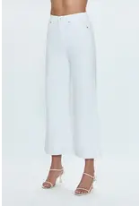 LANA CROP W/CUFF HIGH RISE WIDE LEG