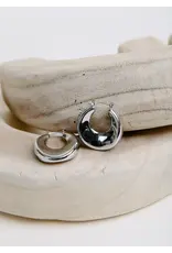 SAMI HOOPS SILVER