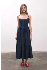 DENIM MIDI DRESS