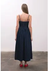 DENIM MIDI DRESS