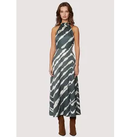 LOST + WANDER ELISA MAXI HALTER DRESS