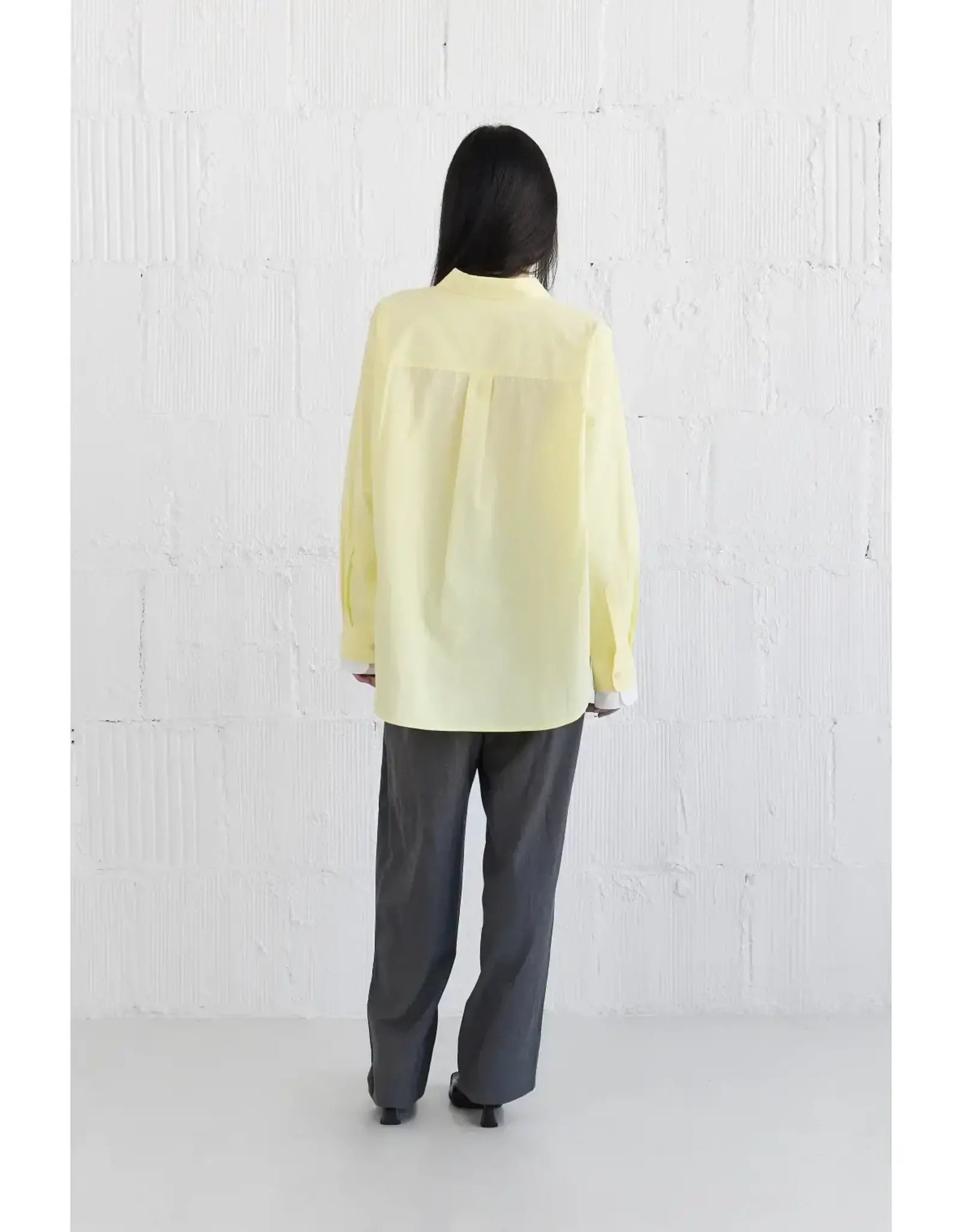 LSLV BUTTON DOWN WITH DOUBLE CUFF