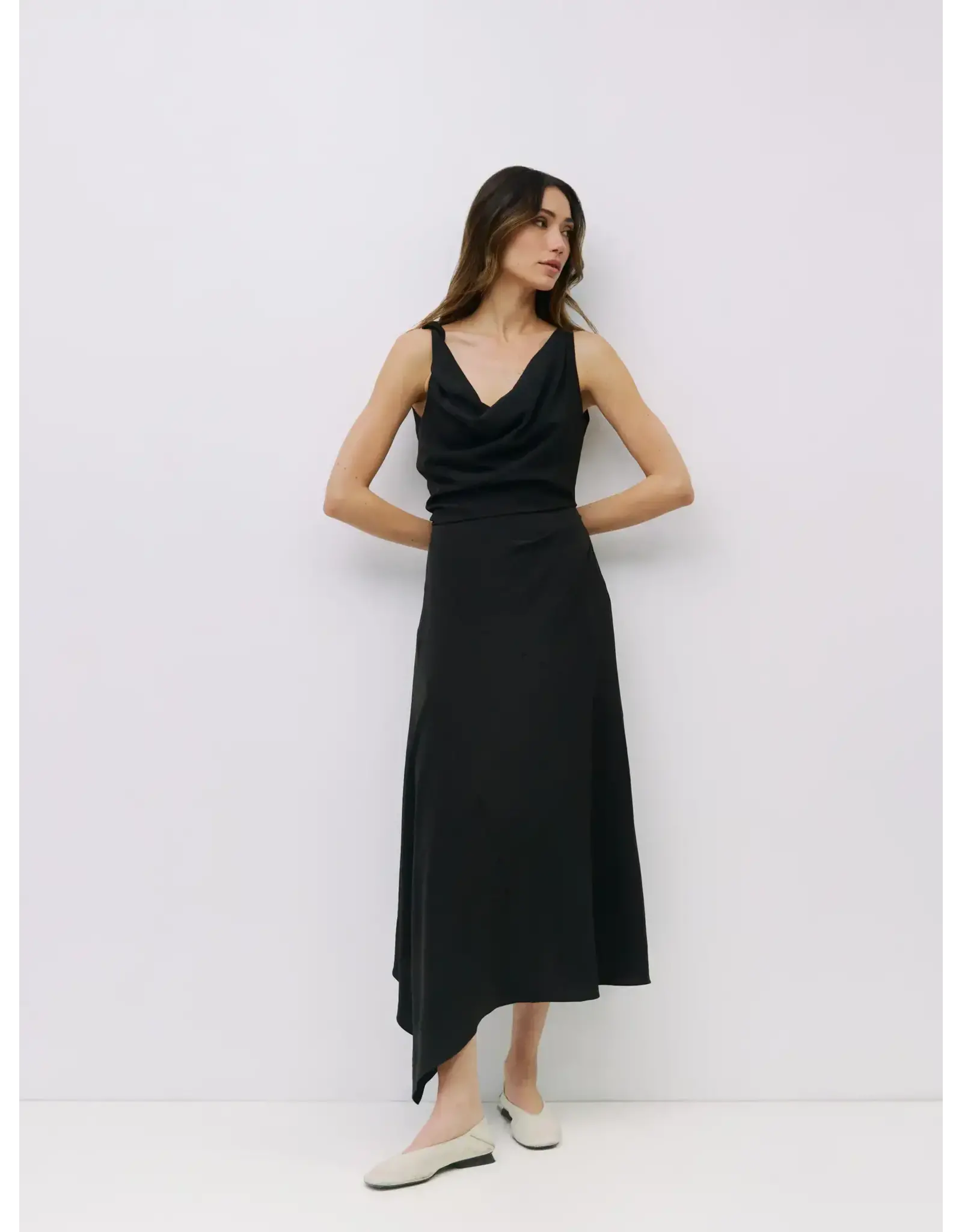 RENEE ASYMMETRICAL DRESS
