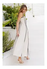ENDLESS BLU MADELINE LINEN DRESS