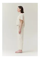 SIDE RIBBON TIE VNECK TOP