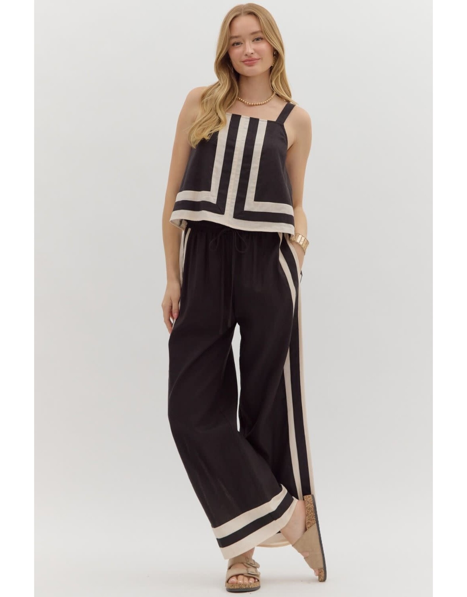 ENTRO LINEN PANT SET