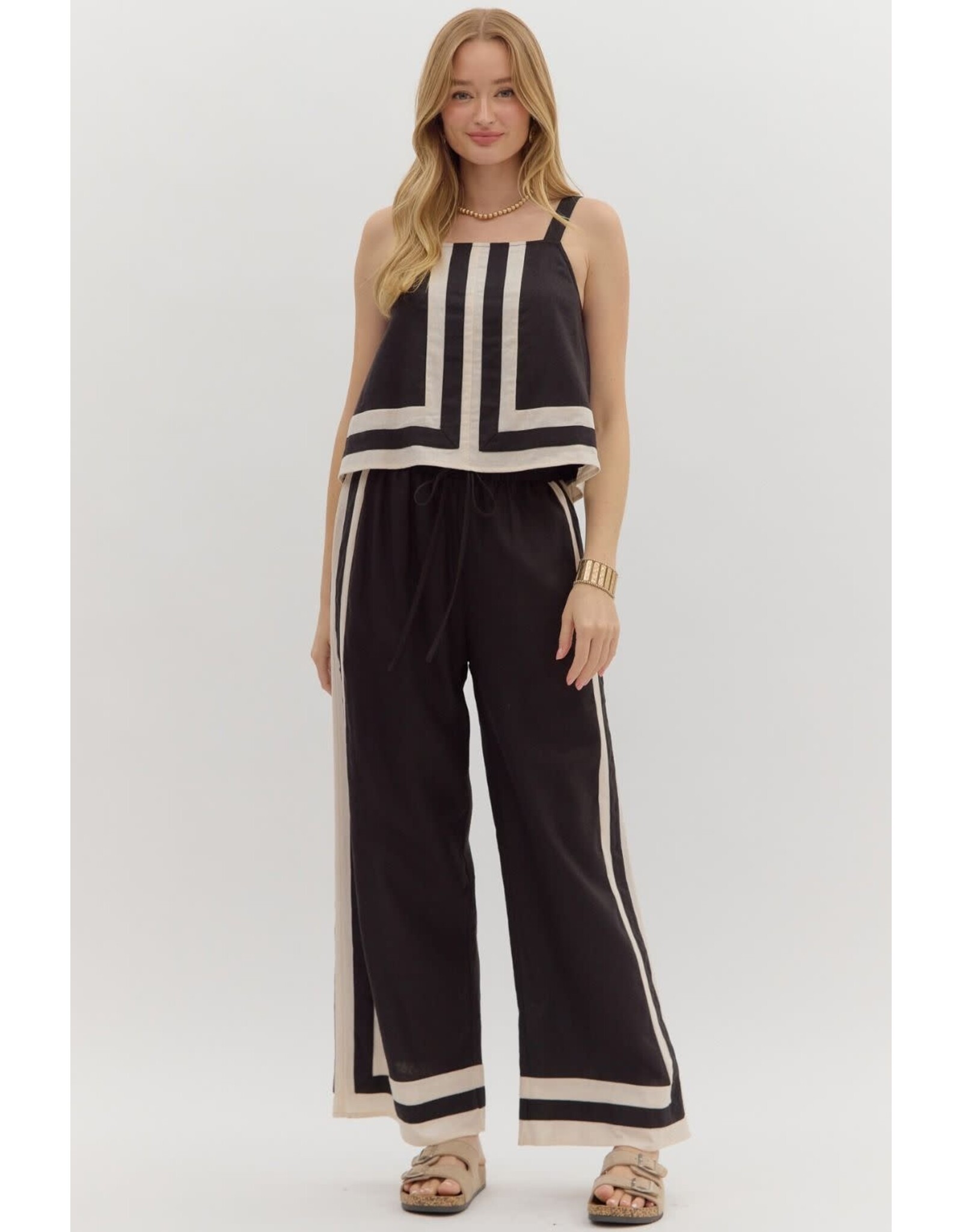 ENTRO LINEN PANT SET