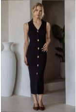 RIBBED KNIT TANK DRESS