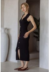 RIBBED KNIT TANK DRESS