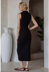 RIBBED KNIT TANK DRESS