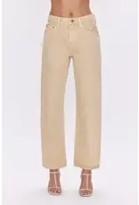 LEXI MID RISE BOWED STRAIGHT