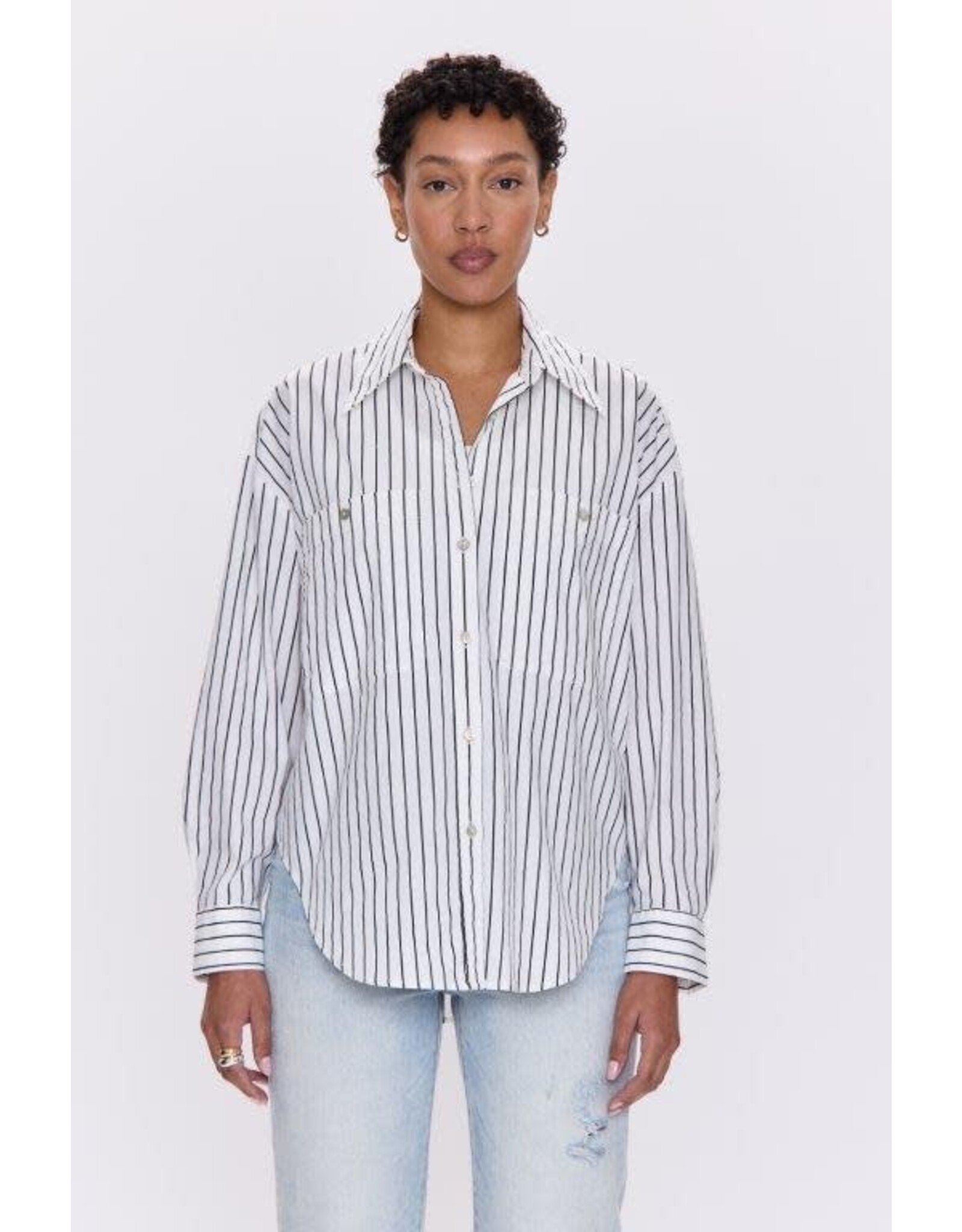 SAMANTHA OVERSIZED BUTTON UP