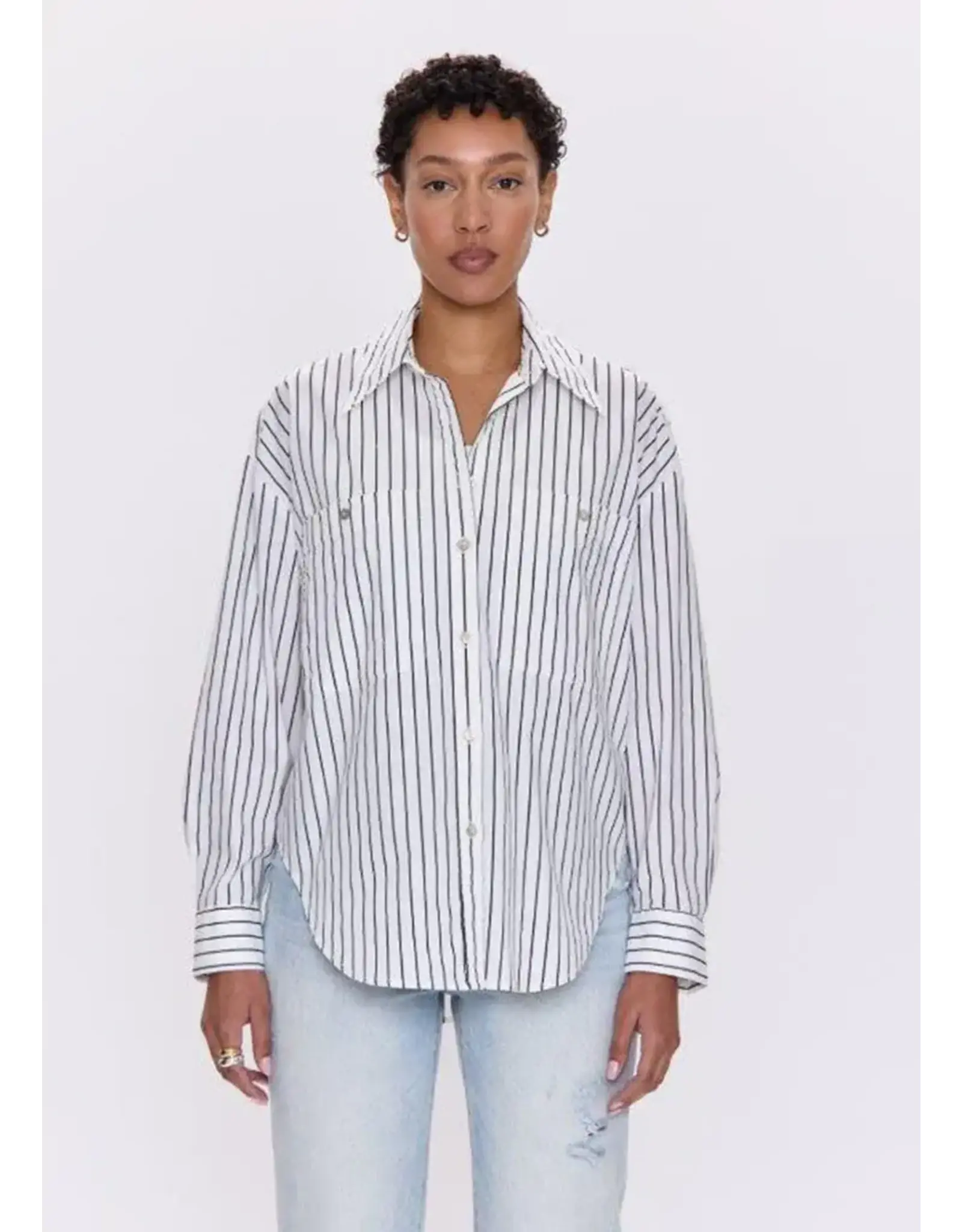 SAMANTHA OVERSIZED BUTTON UP