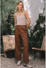 WASHED COTTON TWILL JEAN