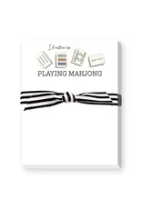 I'D RATHER BE PLAYING MAHJONG NOTEPAD