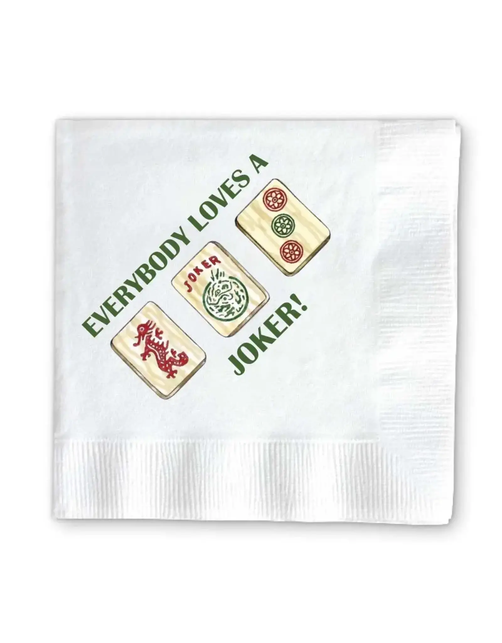 MAHJONG COCKTAIL NAPKINS