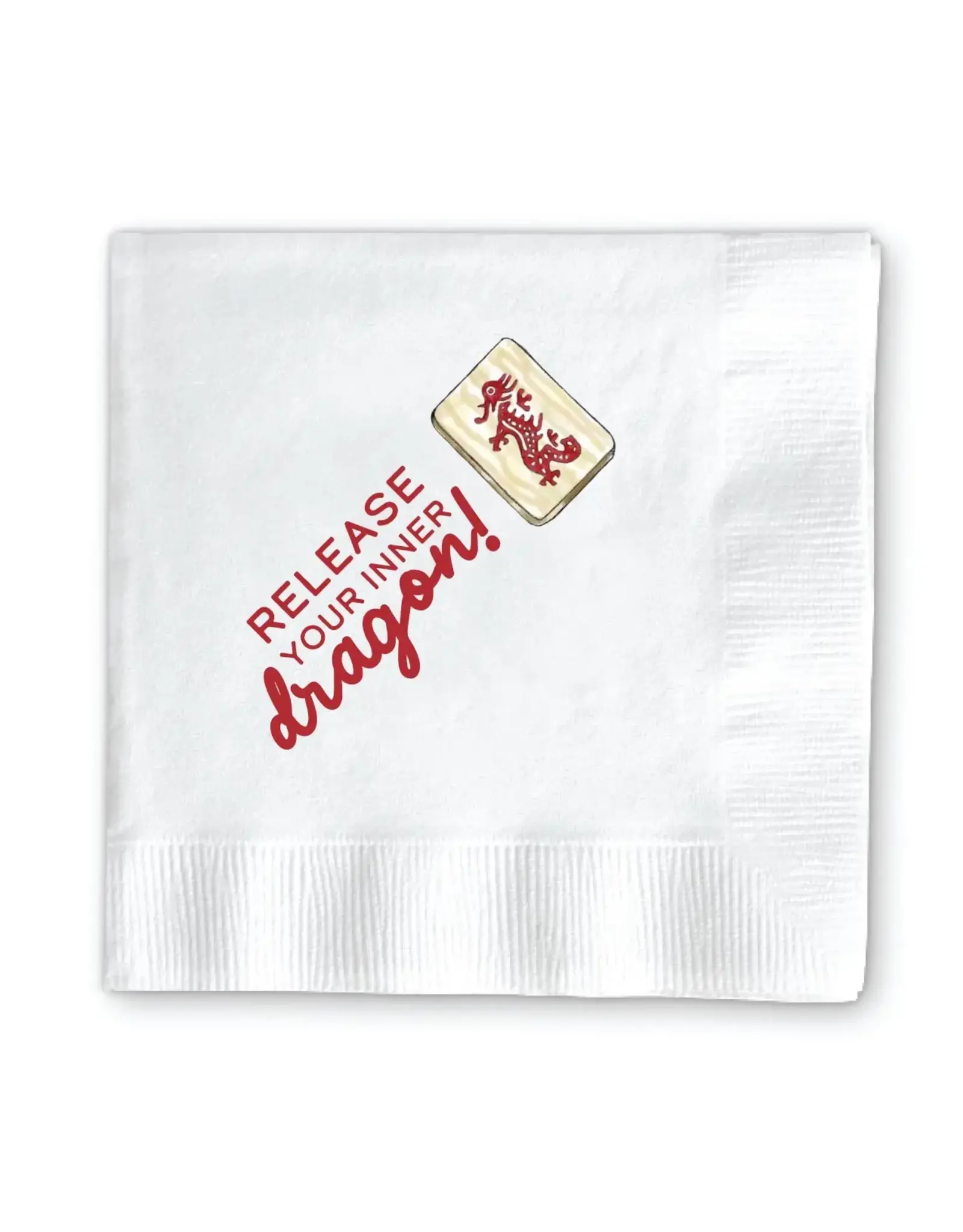MAHJONG COCKTAIL NAPKINS